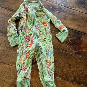 Showstoppers Bamboo Christmas Buddy the Elf Zipper Pajamas